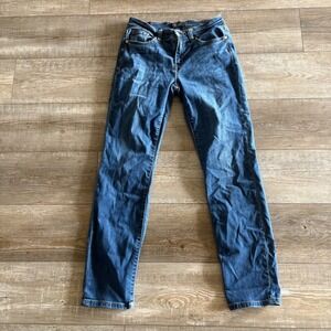 Judy Blue Straight Fit Jeans Womens Size 9/29 Blue Dark Wash Stretch Denim